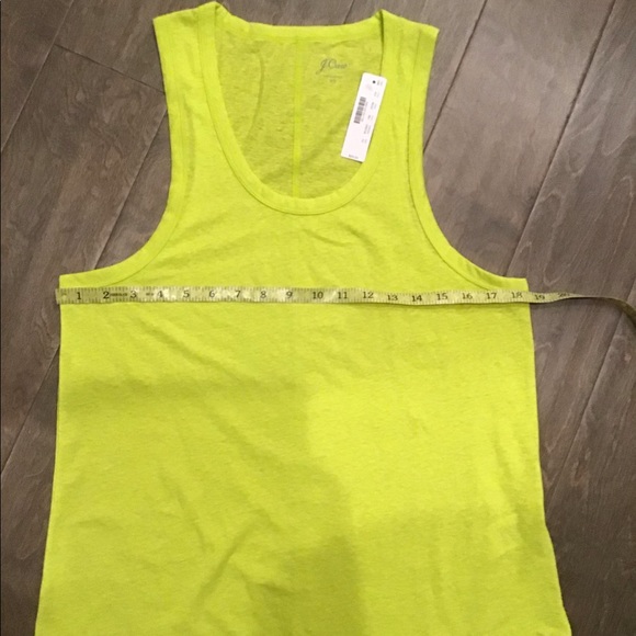 J. Crew Sleeveless Tank Top Size XS NWT Yellow - Picture 15 of 16